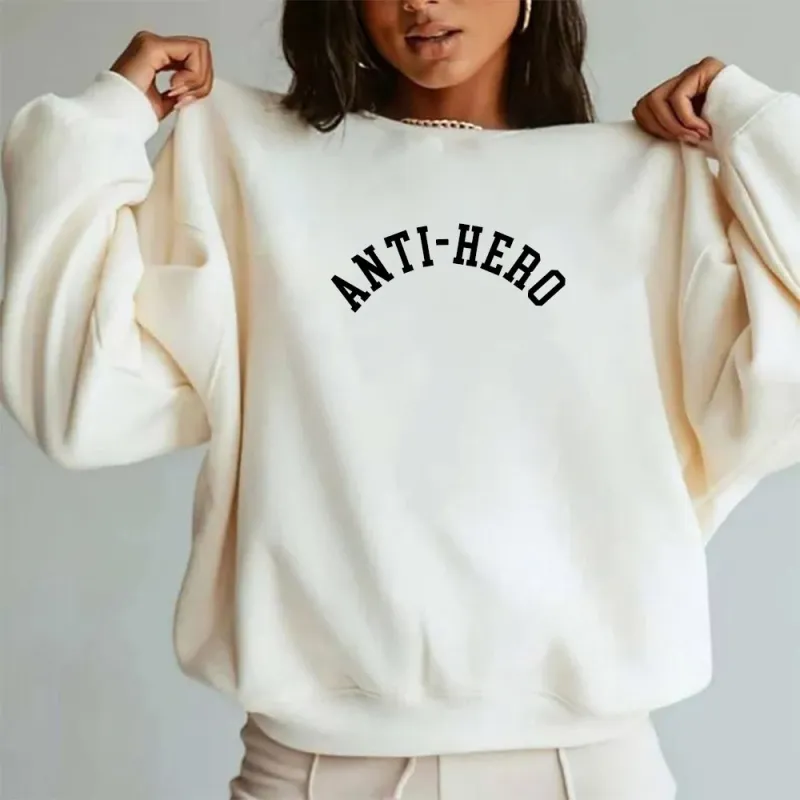 ANTI-HERO [UNISEX CREWNECK SWEATSHIRT] sold by PRIVATE PARTY
