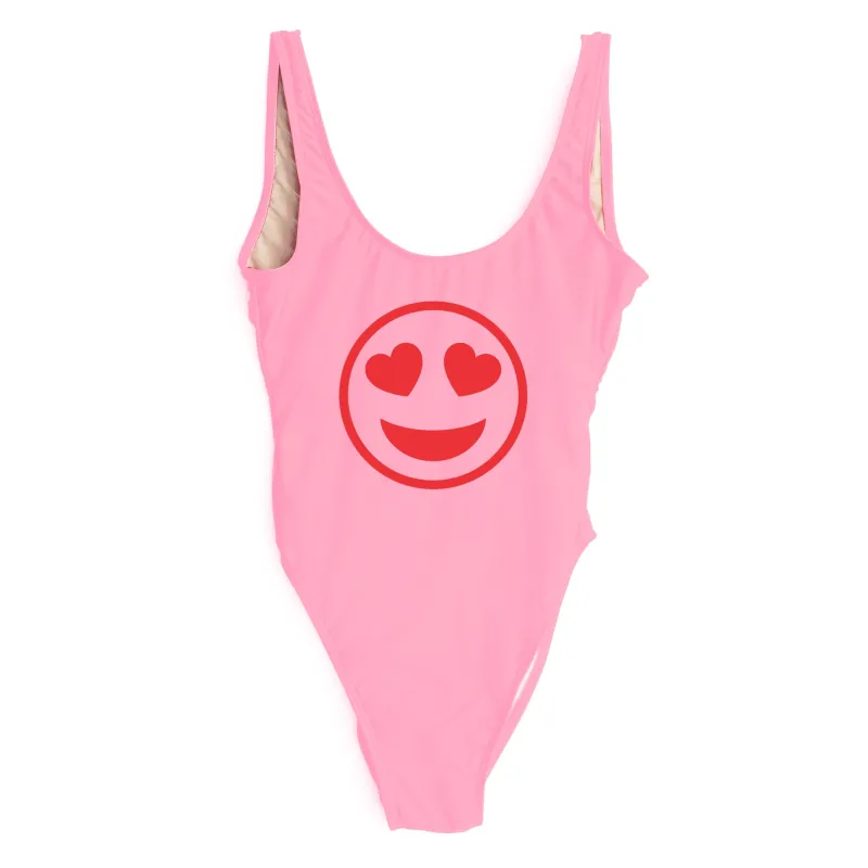 Heart Eyes Emoji Costume [SWIMSUIT] sold by PRIVATE PARTY