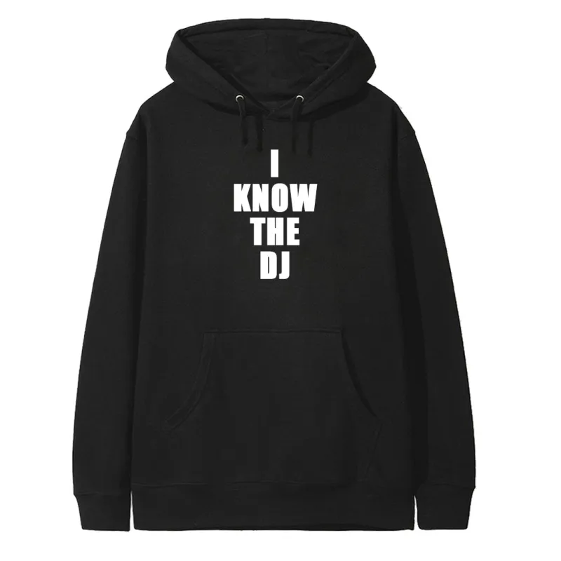 I KNOW THE DJ [HOODIE] sold by PRIVATE PARTY