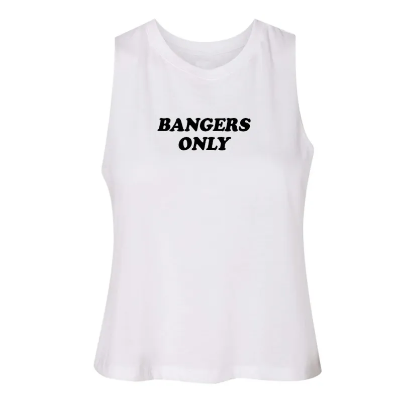 BANGERS ONLY [CROP TANK] sold by PRIVATE PARTY