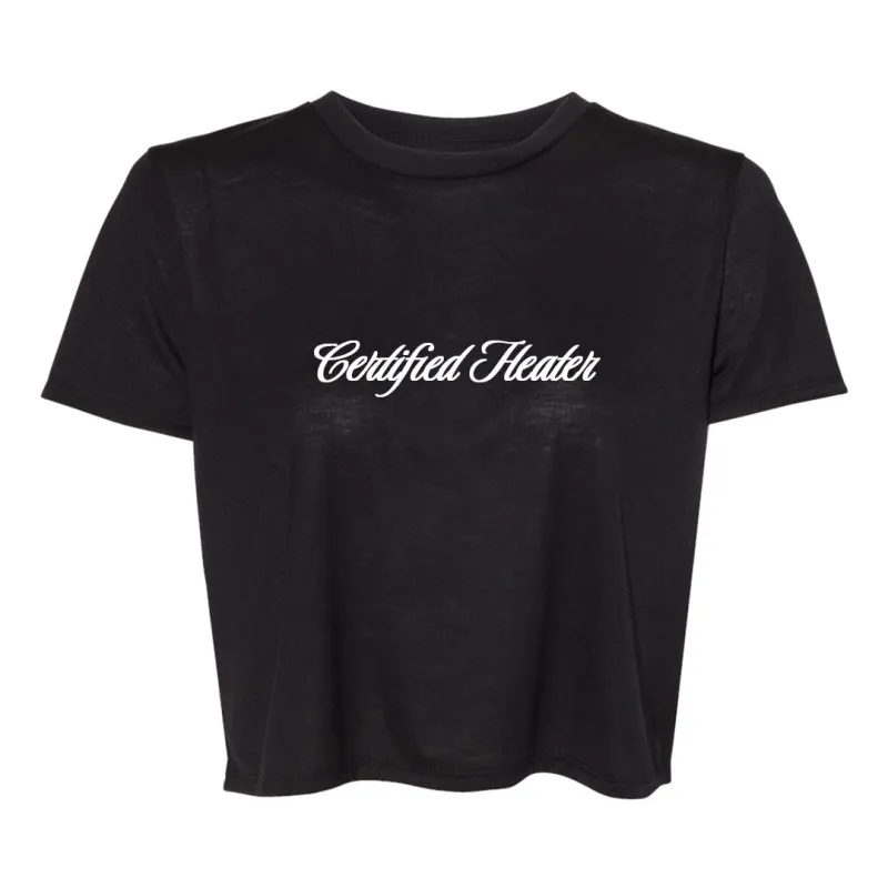CERTIFIED HEATER [CROP TEE] sold by PRIVATE PARTY