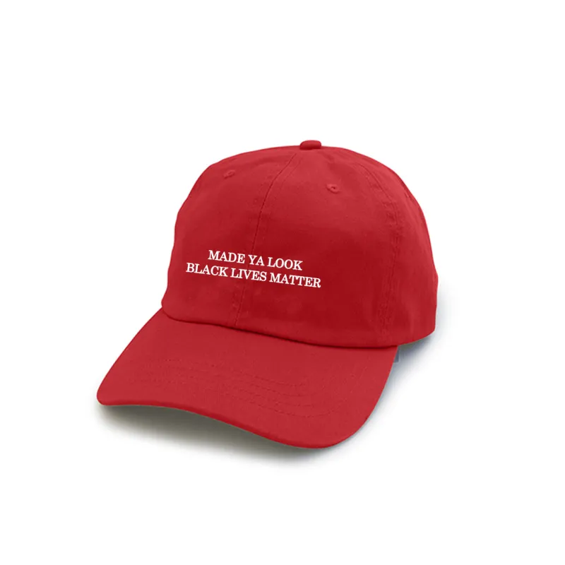 MADE YA LOOK BLACK LIVES MATTER [DAD HAT] sold by PRIVATE PARTY