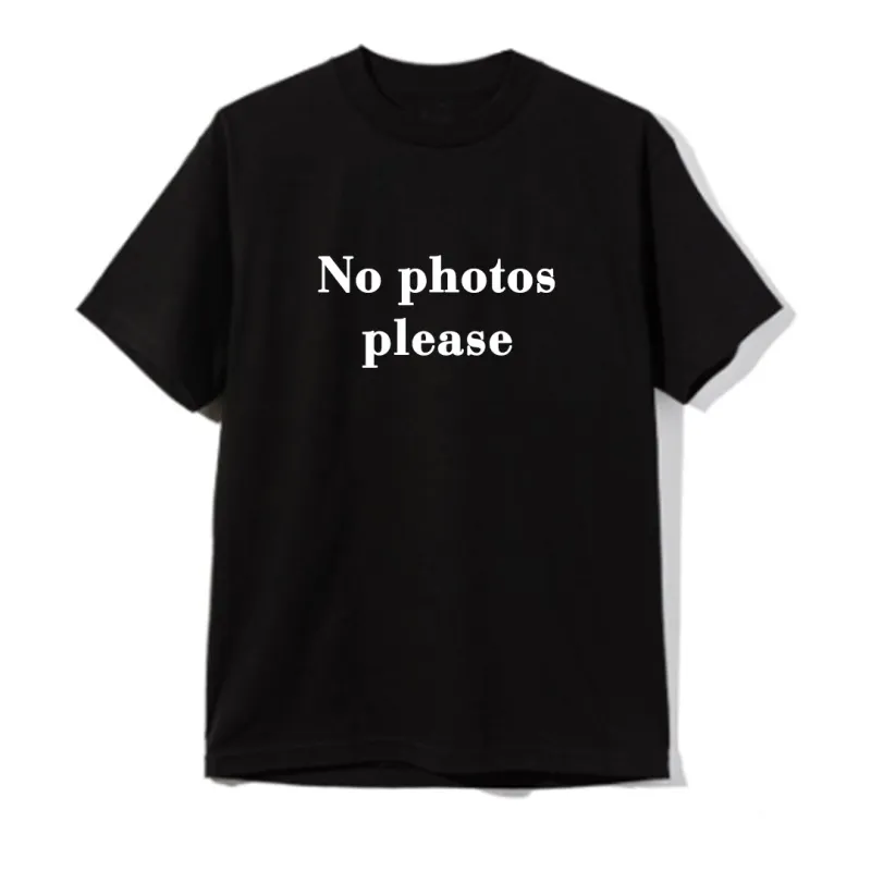 NO PHOTOS PLEASE [UNISEX TEE] sold by PRIVATE PARTY