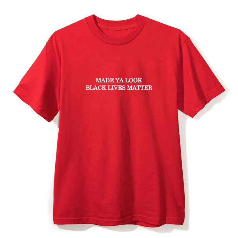 MADE YA LOOK BLACK LIVES MATTER [UNISEX TEE] made by PRIVATE PARTY