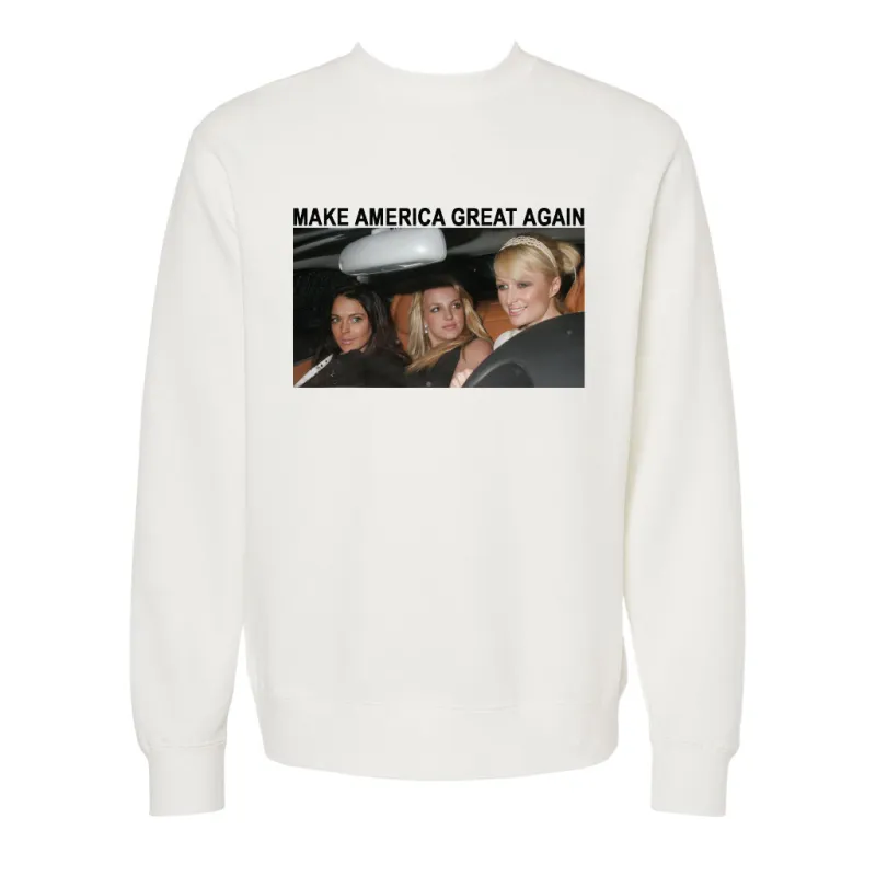 MAGA REMIX [UNISEX CREWNECK SWEATSHIRT] sold by PRIVATE PARTY