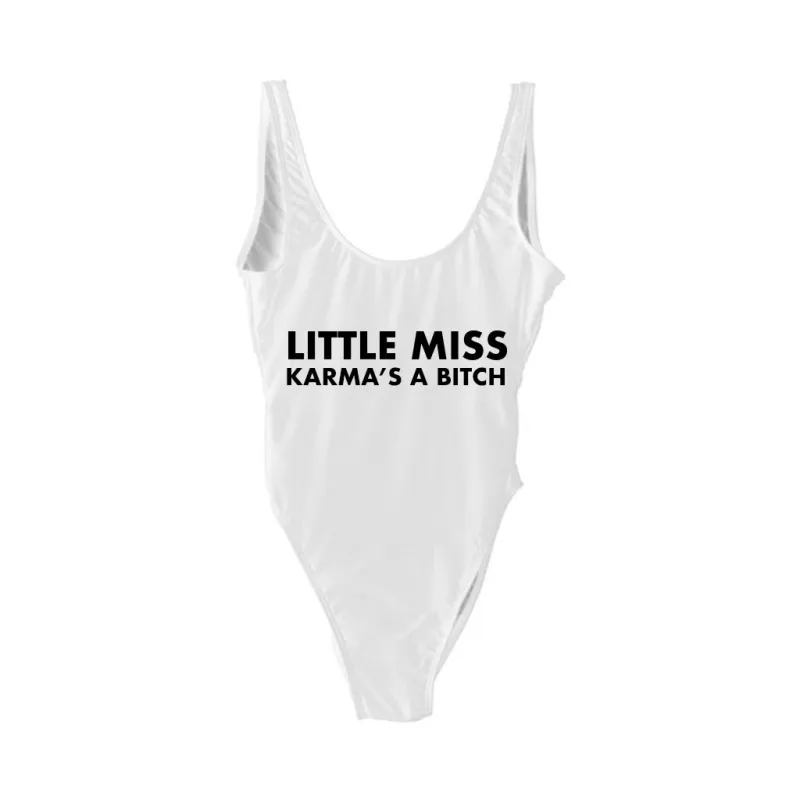 LITTLE MISS KARMA'S A BITCH [SWIMSUIT] sold by PRIVATE PARTY