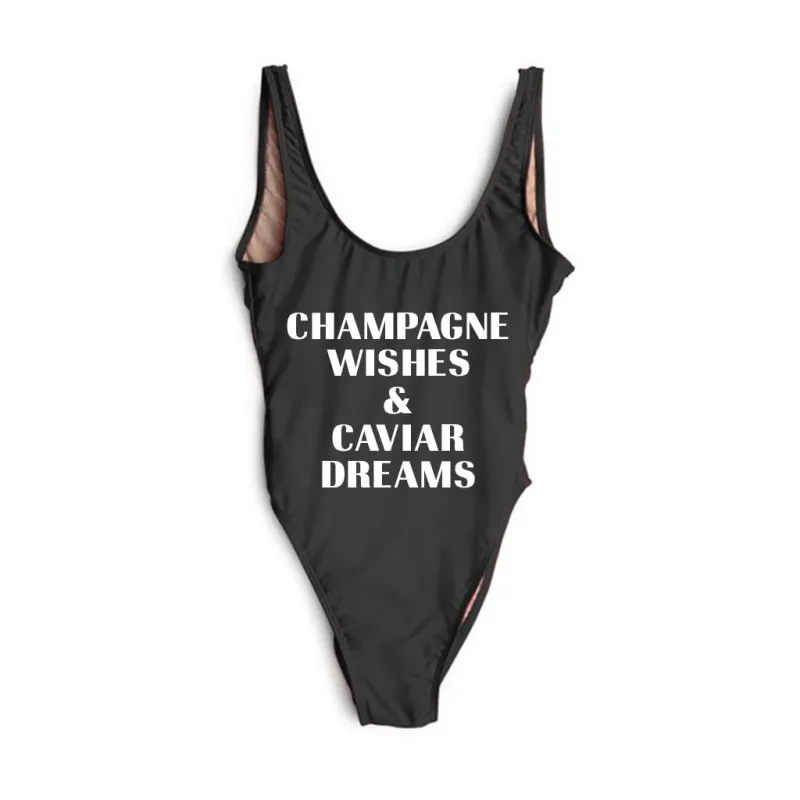 CHAMPAGNE WISHES & CAVIAR DREAMS [SWIMSUIT] sold by PRIVATE PARTY