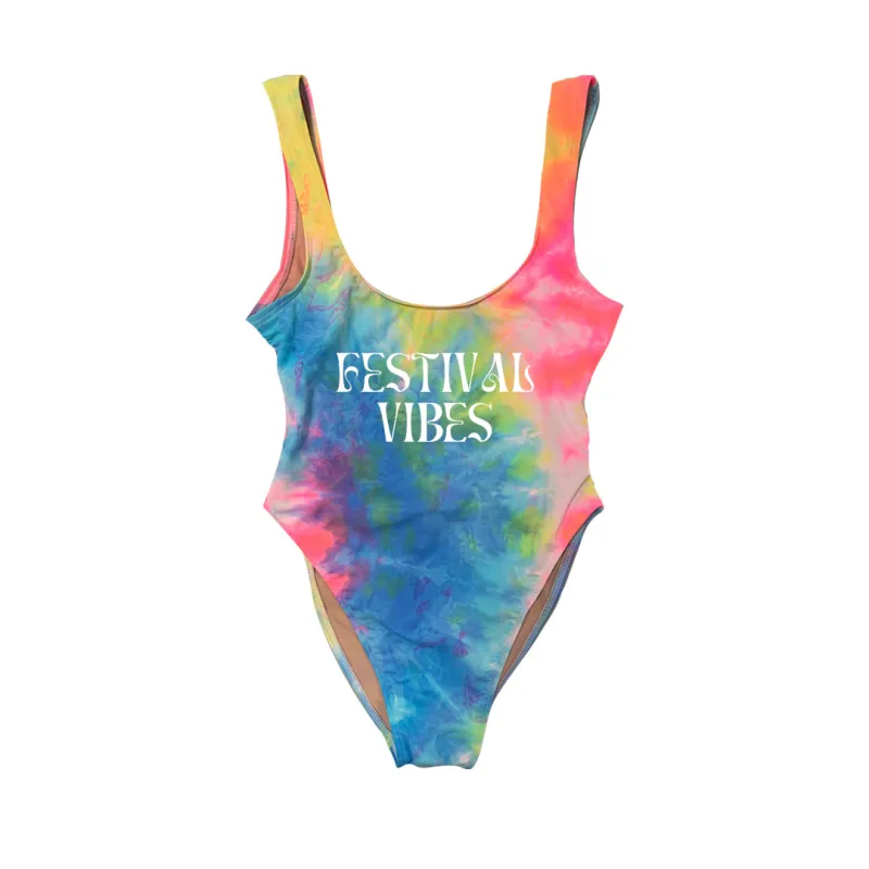 FESTIVAL VIBES [SWIMSUIT] sold by PRIVATE PARTY