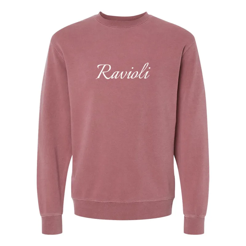 Ravioli  [Pigment Dyed Crewneck] made by PRIVATE PARTY