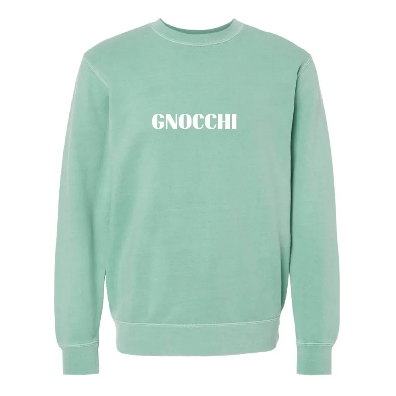 Gnocchi  [Pigment Dyed Crewneck] sold by PRIVATE PARTY