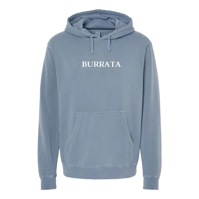 Burrata [Pigment Dyed Hoodie] sold by PRIVATE PARTY