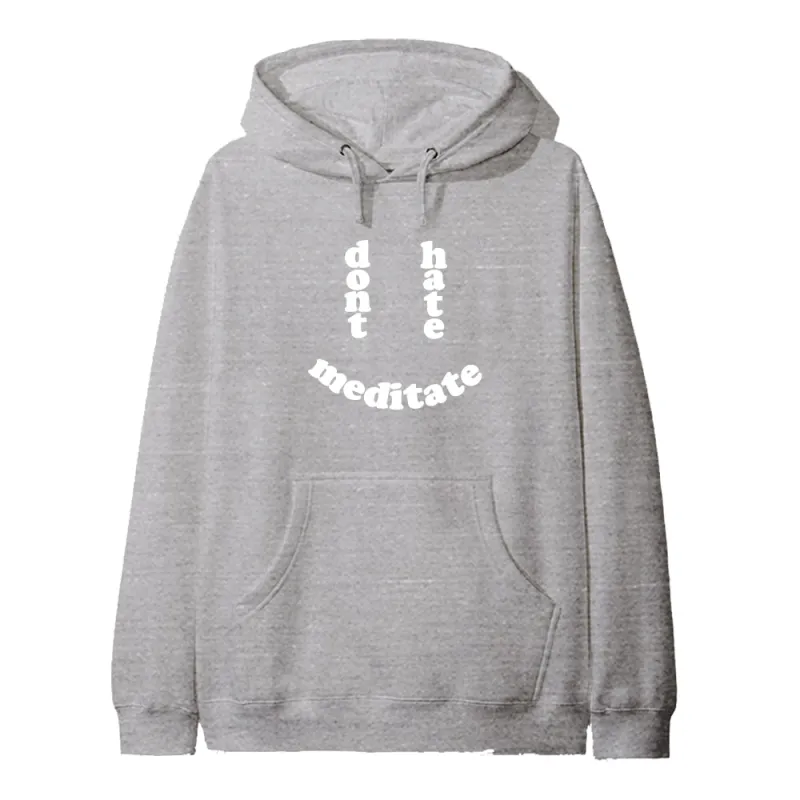 don't hate meditate [HOODIE] sold by PRIVATE PARTY