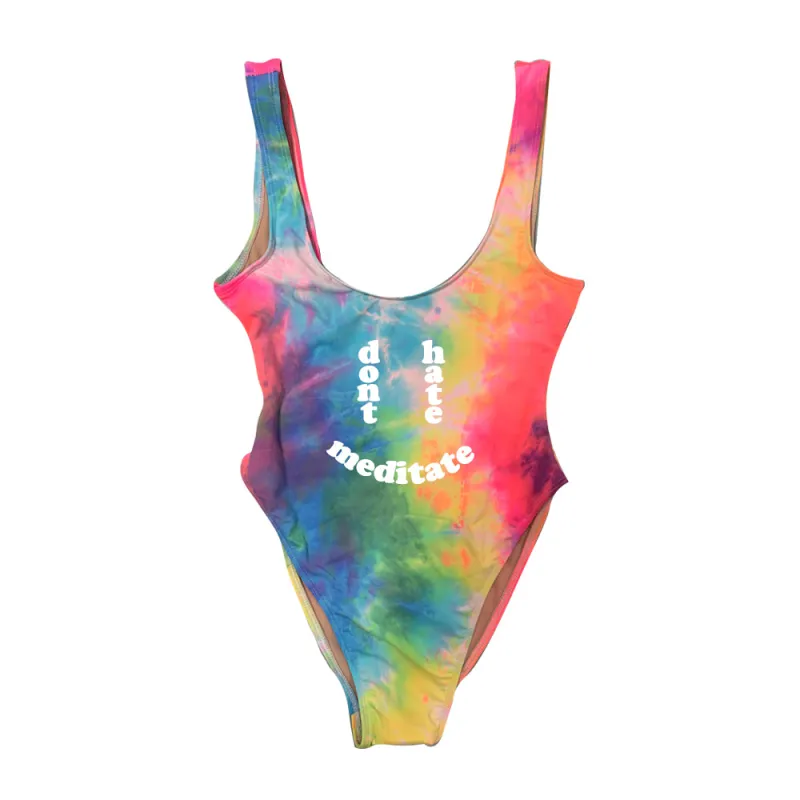 Don't Hate Meditate [SWIMSUIT] sold by PRIVATE PARTY