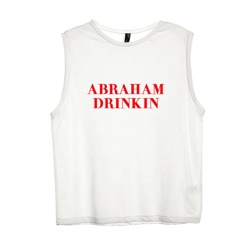 ABRAHAM DRINKIN [WOMEN'S MUSCLE TANK] sold by PRIVATE PARTY