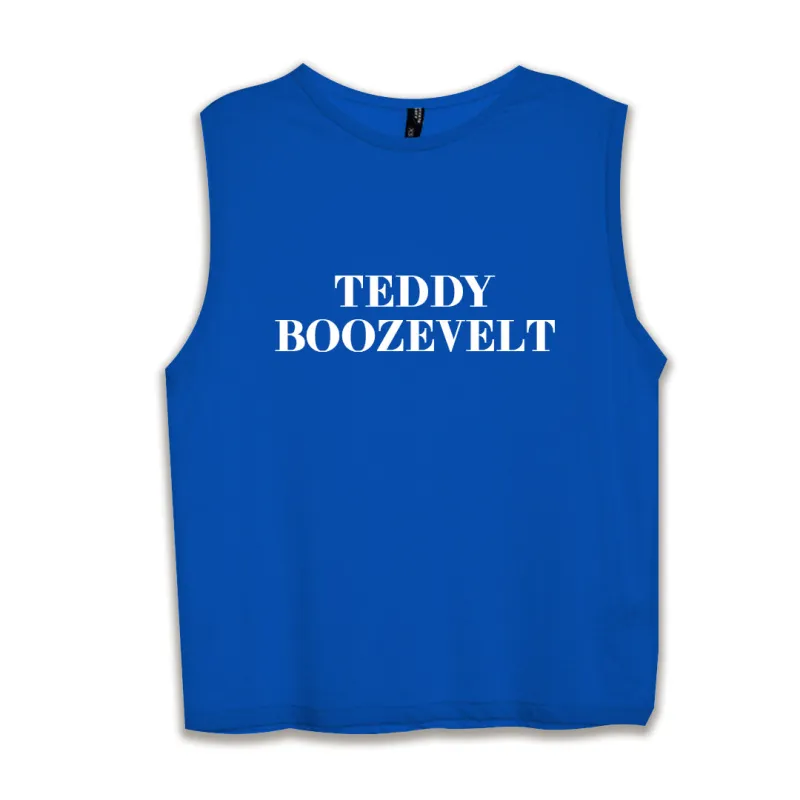 TEDDY BOOZEVELT [WOMEN'S MUSCLE TANK] sold by PRIVATE PARTY