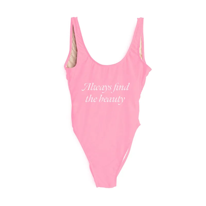 ALWAYS FIND THE BEAUTY [SWIMSUIT] sold by PRIVATE PARTY