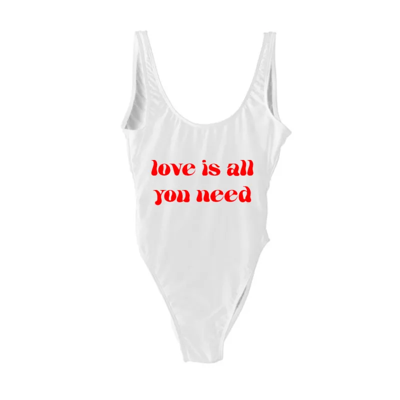 ALL YOU NEED IS LOVE  [SWIMSUIT] sold by PRIVATE PARTY