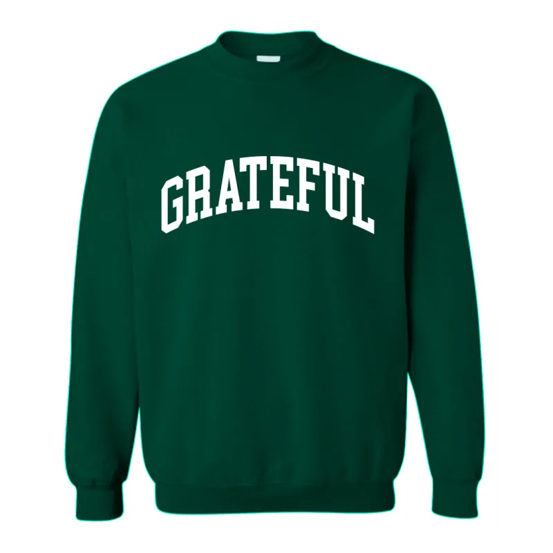 GRATEFUL [UNISEX CREWNECK SWEATSHIRT] sold by PRIVATE PARTY