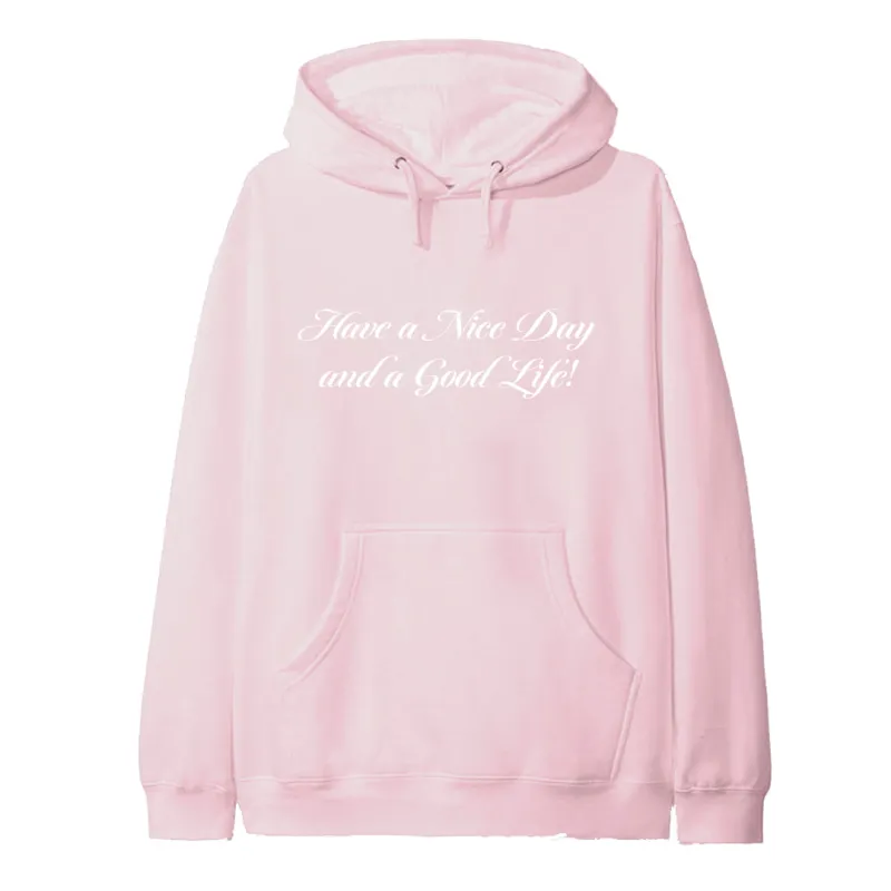 HAVE A NICE DAY AND A GOOD LIFE! [HOODIE] sold by PRIVATE PARTY