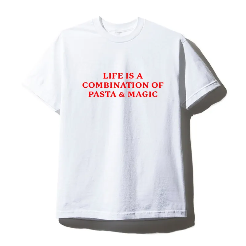 LIFE IS A COMBINATION OF PIZZA AND MAGIC [UNISEX TEE] sold by PRIVATE PARTY