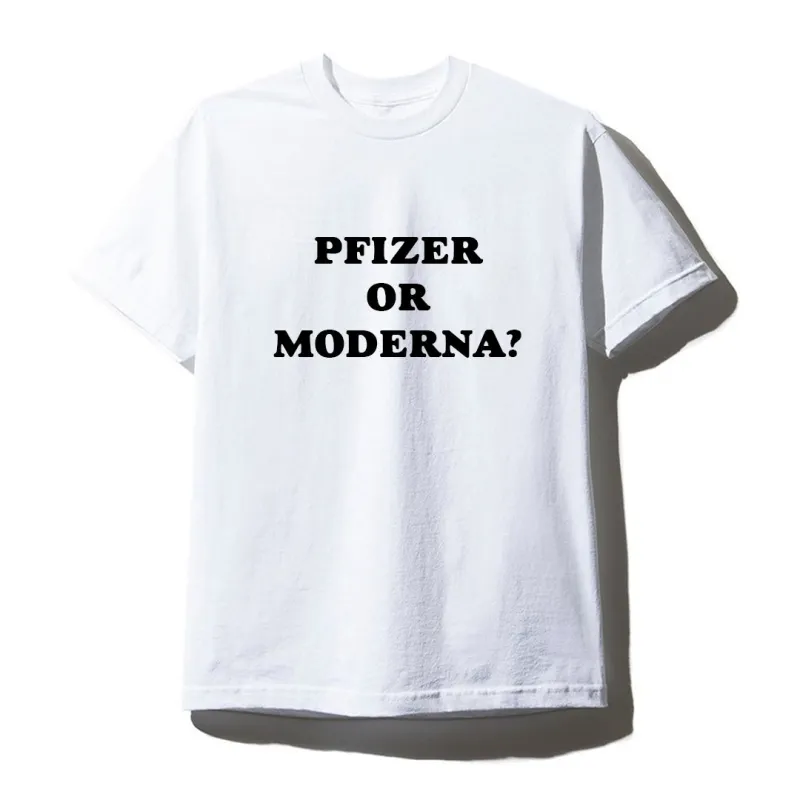 PFIZER OR MODERNA? [UNISEX TEE] sold by PRIVATE PARTY
