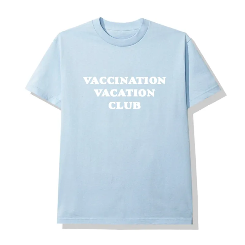 VACCINATION VACATION CLUB [UNISEX TEE] made by PRIVATE PARTY