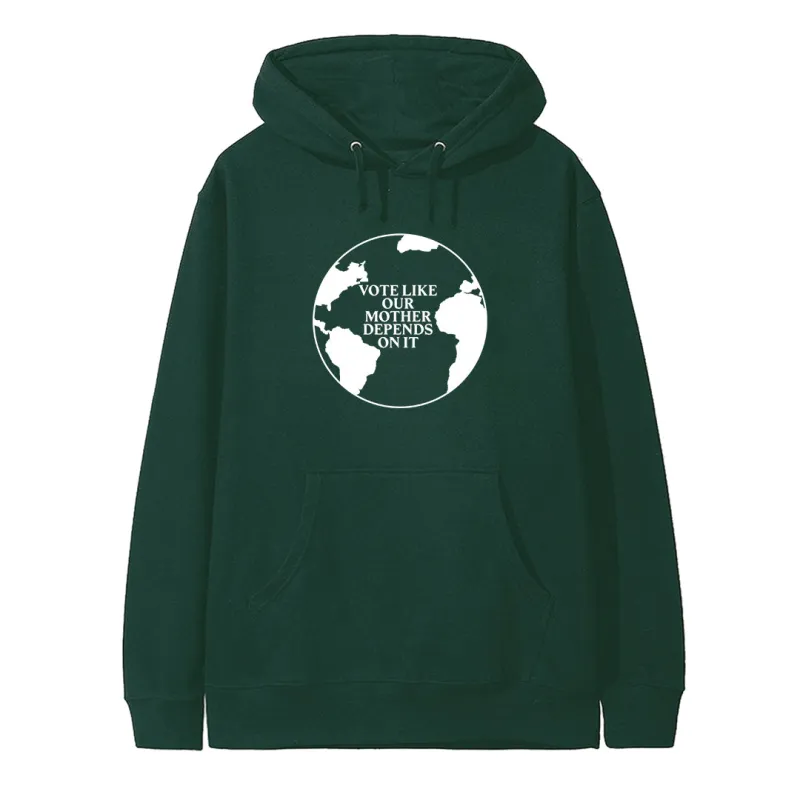 VOTE LIKE OUR MOTHER DEPENDS ON IT  [HOODIE] sold by PRIVATE PARTY