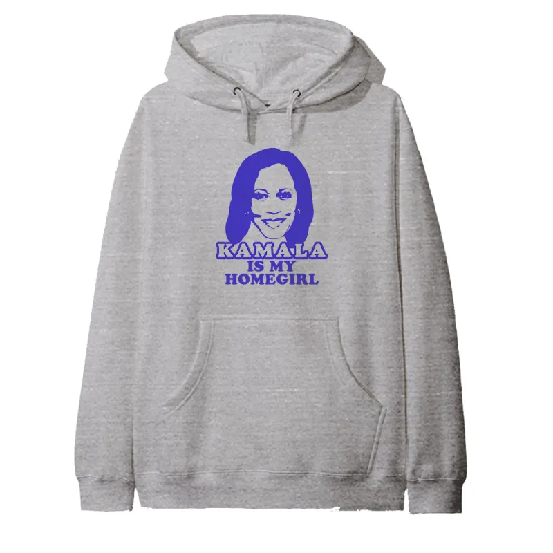 KAMALA IS MY HOMEGIRL [HOODIE] sold by PRIVATE PARTY