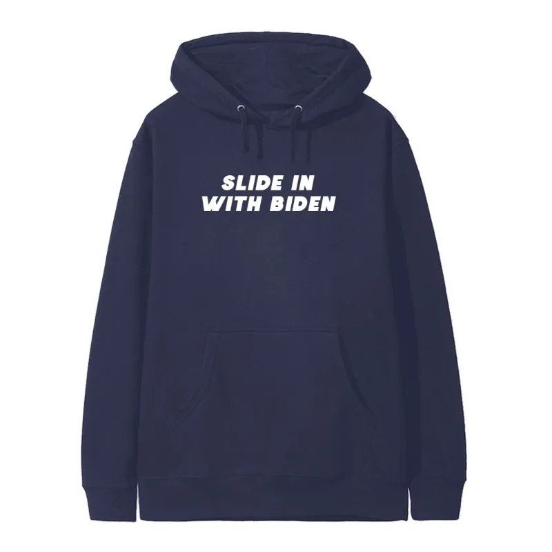 SLIDE IN WITH BIDEN [HOODIE] sold by PRIVATE PARTY