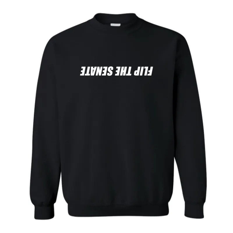 FLIP THE SENATE [UNISEX CREWNECK SWEATSHIRT] sold by PRIVATE PARTY