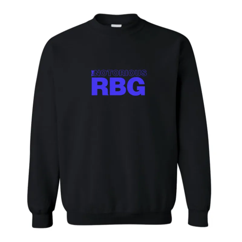 THE NOTORIOUS RBG [UNISEX CREWNECK SWEATSHIRT] sold by PRIVATE PARTY