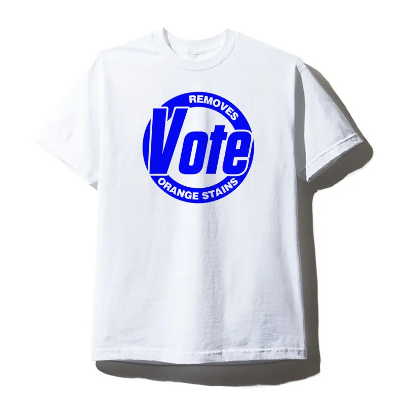 VOTE REMOVES ORANGE STAINS [UNISEX TEE] sold by PRIVATE PARTY