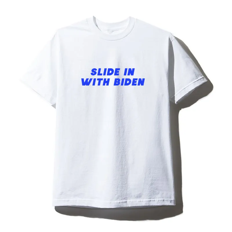 SLIDE IN WITH BIDEN [UNISEX TEE] sold by PRIVATE PARTY
