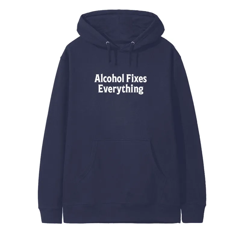 ALCOHOL FIXES EVERYTHING [HOODIE] sold by PRIVATE PARTY