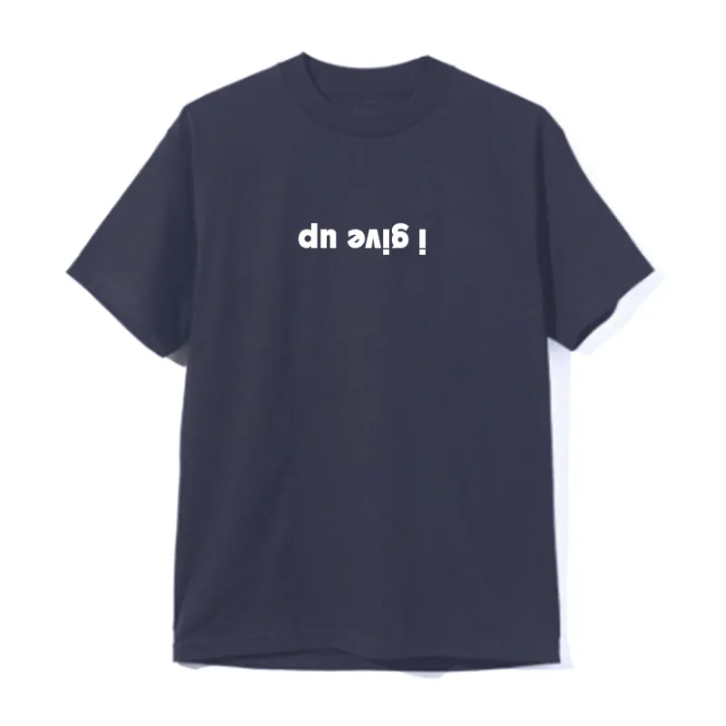 I GIVE UP (upside down) [UNISEX TEE] made by PRIVATE PARTY