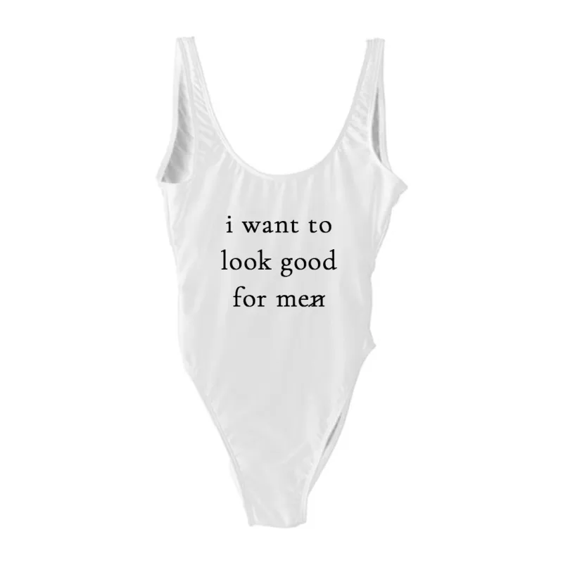 I WANT TO LOOK GOOD FOR ME [SWIMSUIT] sold by PRIVATE PARTY