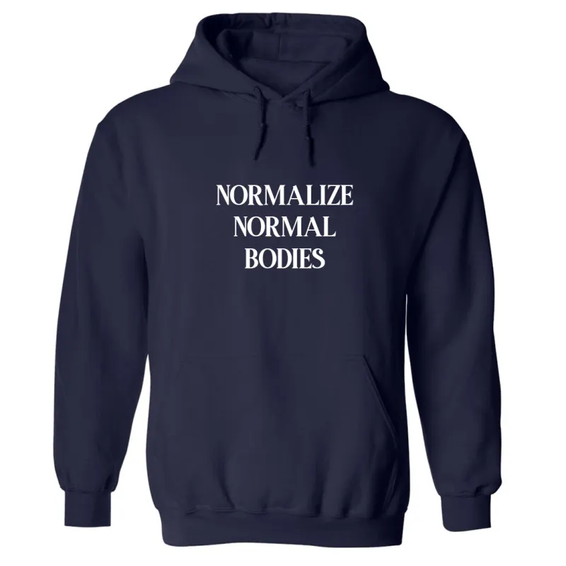 NORMALIZE NORMAL BODIES  [HOODIE] sold by PRIVATE PARTY