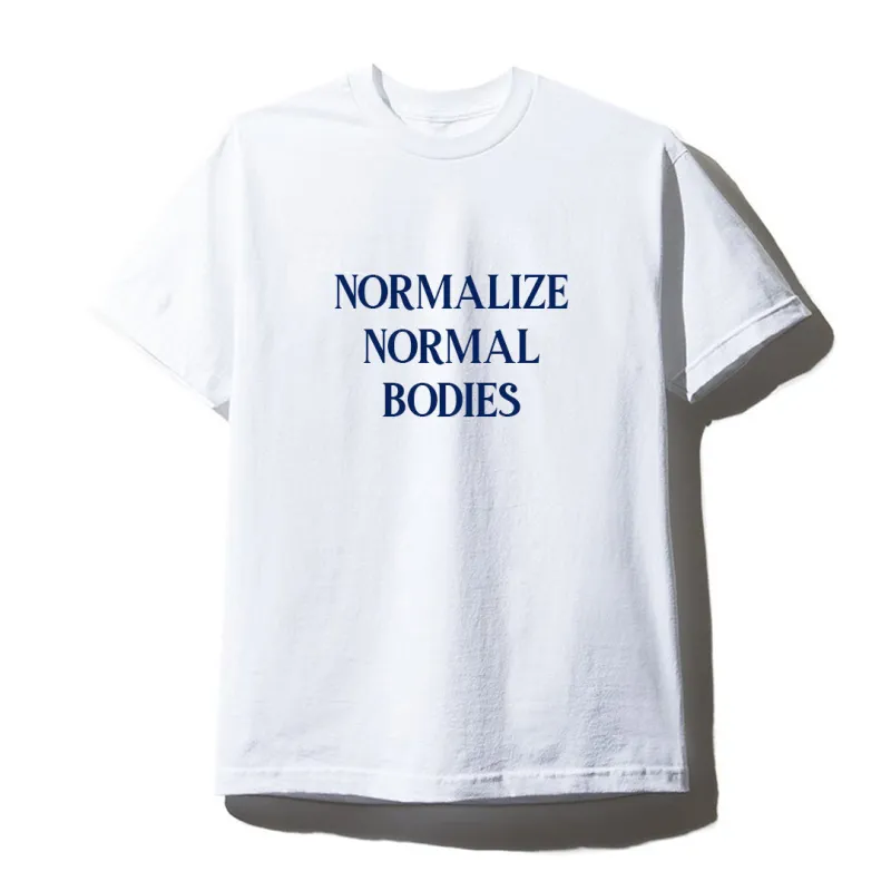 NORMALIZE NORMAL BODIES [UNISEX TEE] sold by PRIVATE PARTY