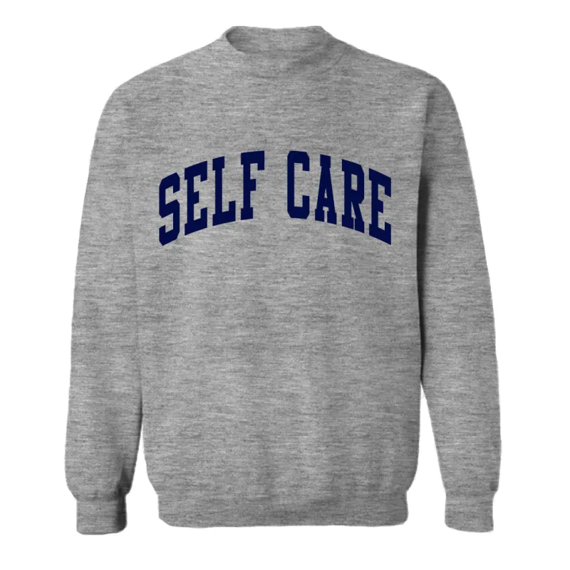 SELF CARE [UNISEX CREWNECK SWEATSHIRT] sold by PRIVATE PARTY