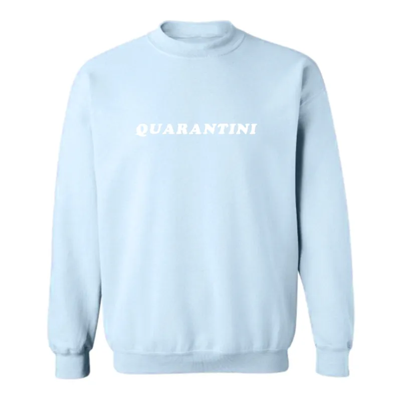 QUARANTINI [UNISEX CREWNECK SWEATSHIRT] sold by PRIVATE PARTY