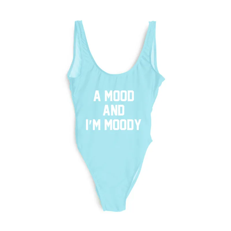 A MOOD AND I'M MOODY [SWIMSUIT] sold by PRIVATE PARTY