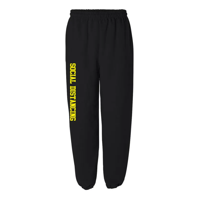 SOCIAL DISTANCING [SWEATPANTS] sold by PRIVATE PARTY