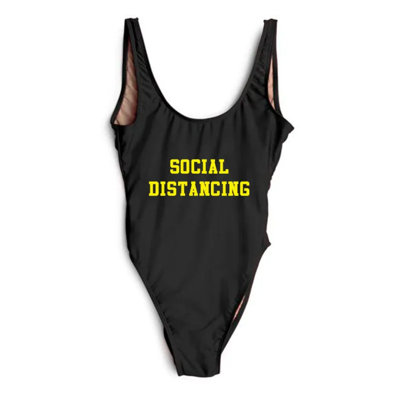 SOCIAL DISTANCING [SWIMSUIT] sold by PRIVATE PARTY