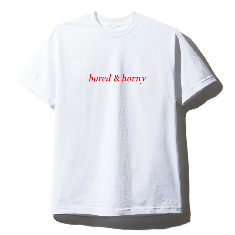 BORED & HORNY [UNISEX TEE] sold by PRIVATE PARTY