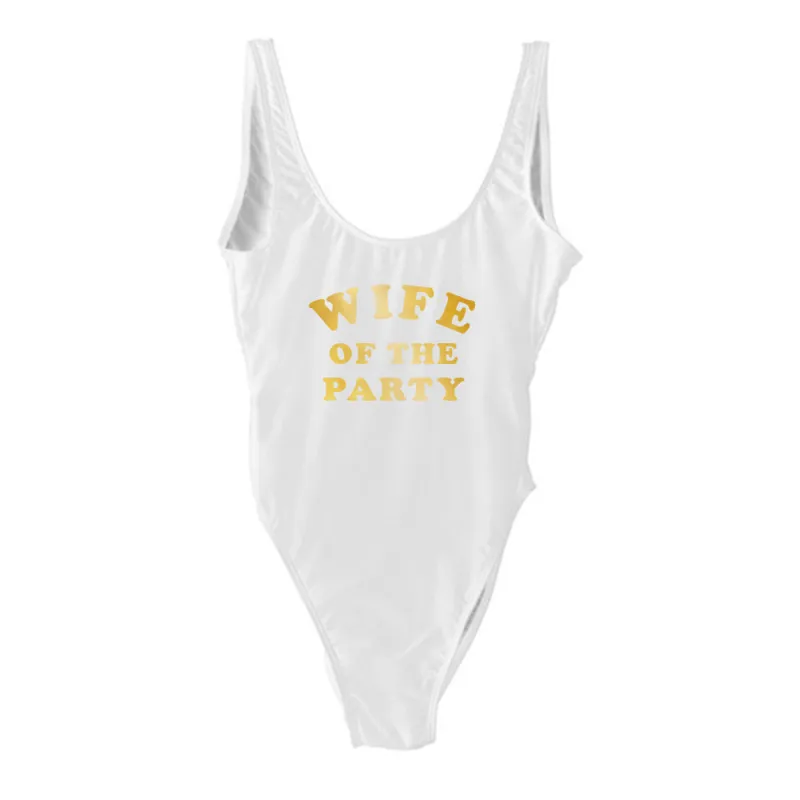 WIFE OF THE PARTY [SWIMSUIT] sold by PRIVATE PARTY