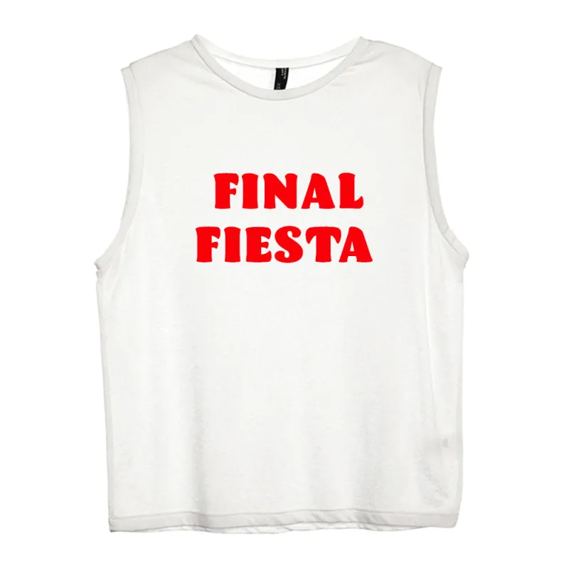 FINAL FIESTA [WOMEN'S MUSCLE TANK] sold by PRIVATE PARTY