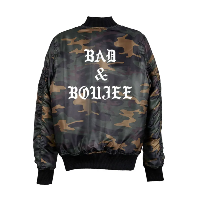 BAD & BOUJEE BOMBER [UNISEX] sold by PRIVATE PARTY