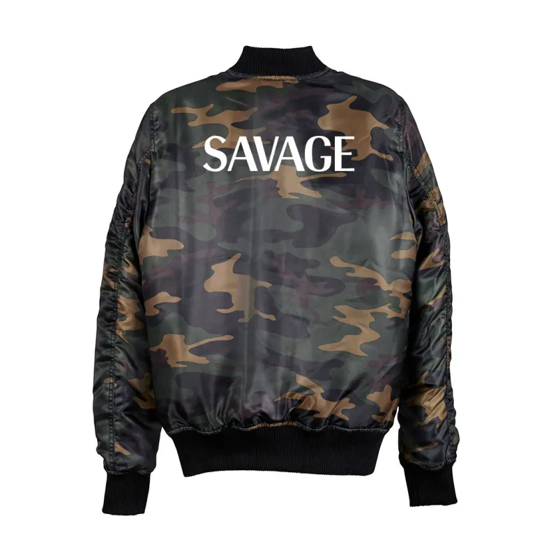 SAVAGE BOMBER [UNISEX] sold by PRIVATE PARTY