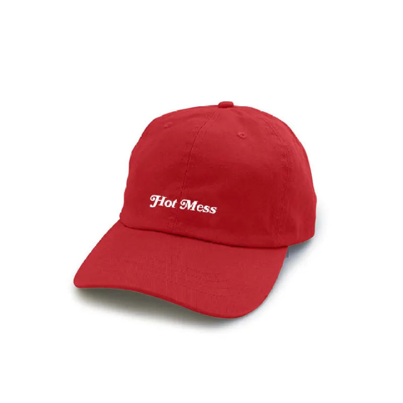 HOT MESS [DAD HAT] sold by PRIVATE PARTY