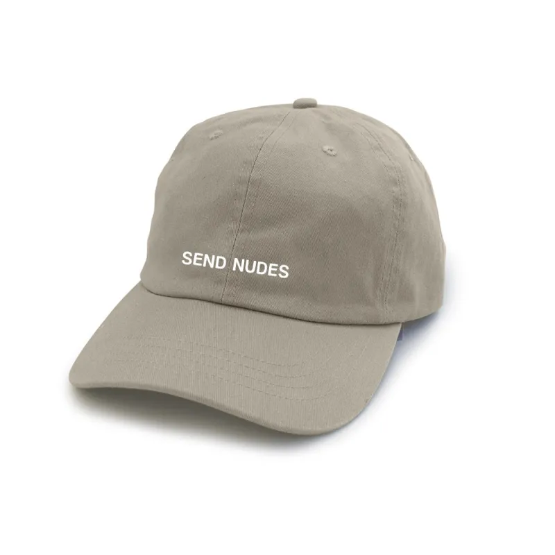 SEND NUDES [ DAD HAT] sold by PRIVATE PARTY